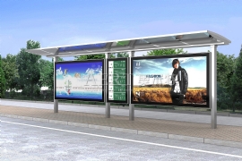 候車(chē)亭廠家為您淺析候車(chē)亭滾動(dòng)燈箱的操作